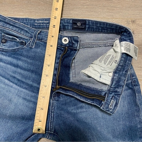 AG Adriano Goldschmied Jeans Womens 28R (28x26.5) Jodi Crop High Rise Slim Flare - Picture 12 of 14